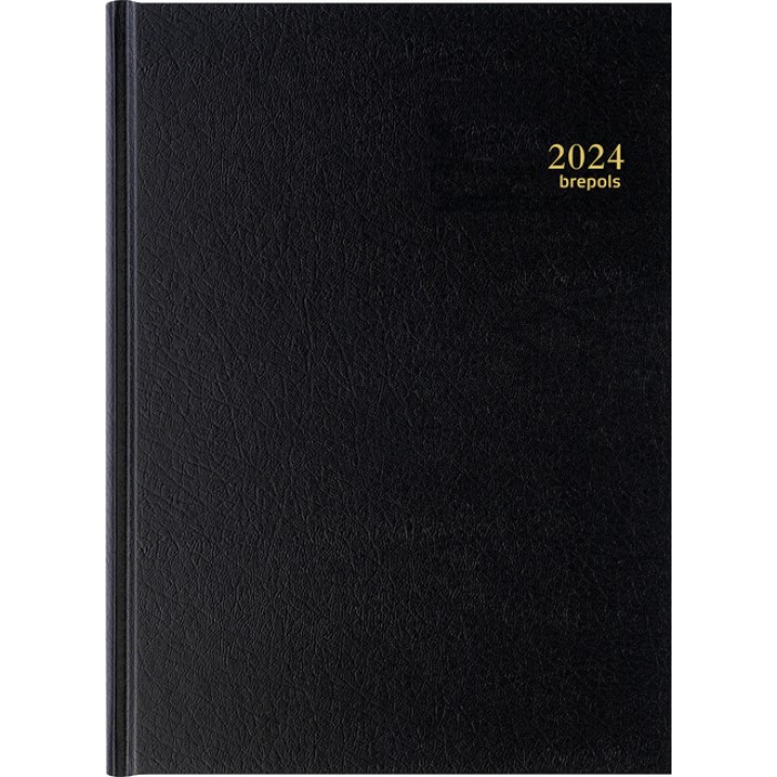 Agenda 2027 Brepols Bremax Santex A4 1dag/1pagina 4 kolommen zwart